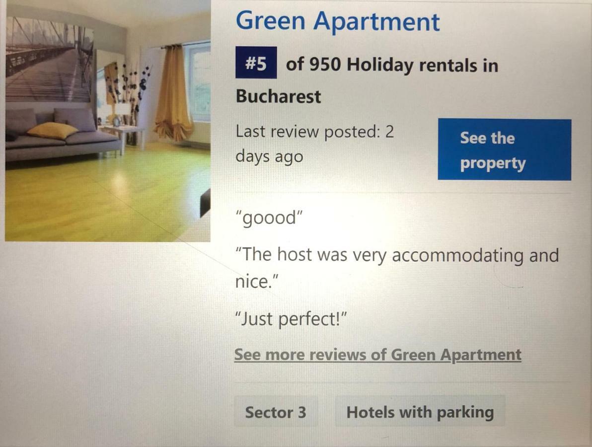 Green Apartment 6 Βουκουρέστι Εξωτερικό φωτογραφία